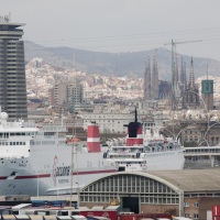 Barcelona port
